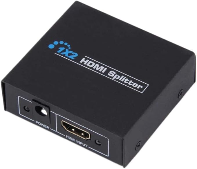 HDMI SPLITTER 1 TO 2 WITH ADAPTERS 4K BOXED