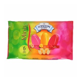 LONDON DAIRY MP MINI SORBET GUAVA RASP MANGO