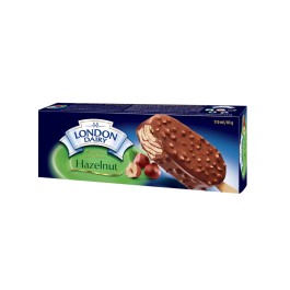 LONDON DAIRY STICK PREMIUM ICE CREAM HAZELNUT