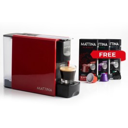 Mattina Red Espresso Machine 0.65L 20BAR