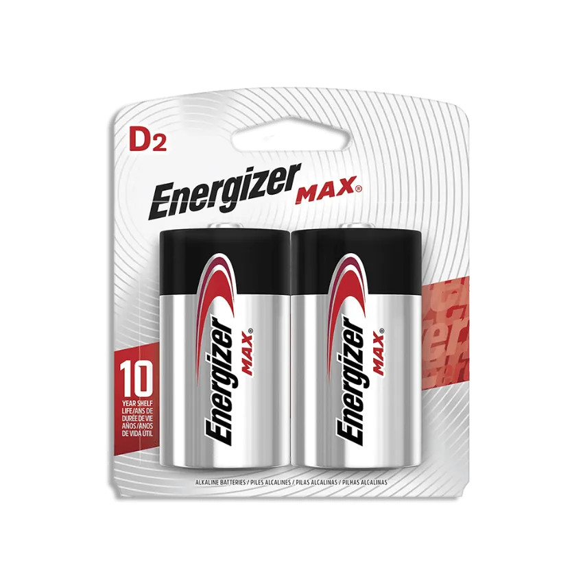 Energizer Alkaline D2 Battery