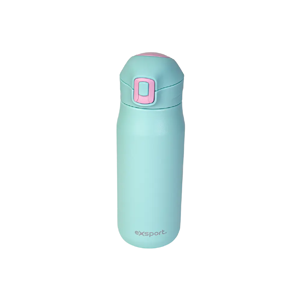 Exsport 2425970 Stainless 550ml Aqua Water Bottle