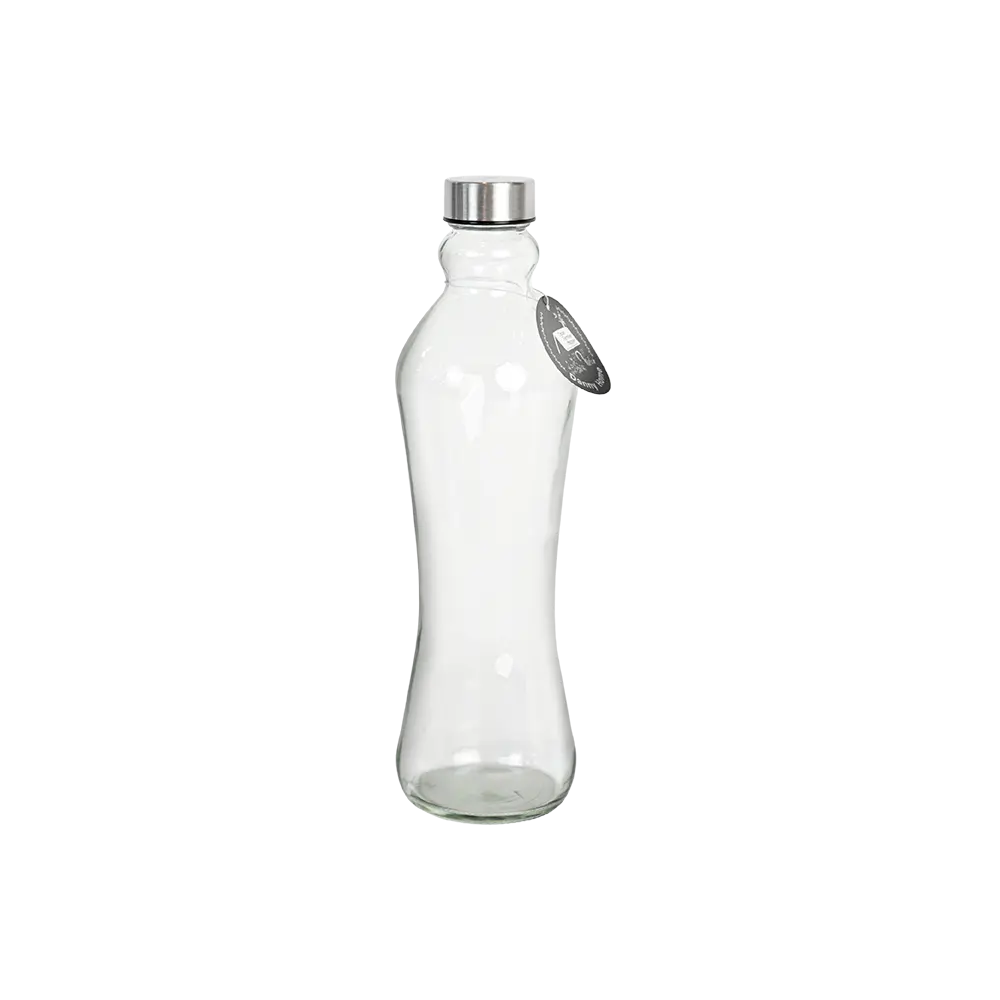 Danny Home 1L Glass Bottle with Stainless Lid
