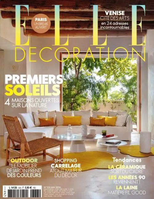 ELLE Decoration N333 - Mai 2026 - Premiers Soleils