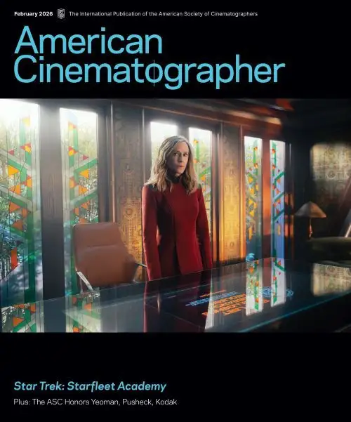 American Cinematographer Issue Of February 2026 - Star Trek : Starfleet Academy