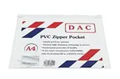 Pvc Clear Zipper Bag A4 0.15mm