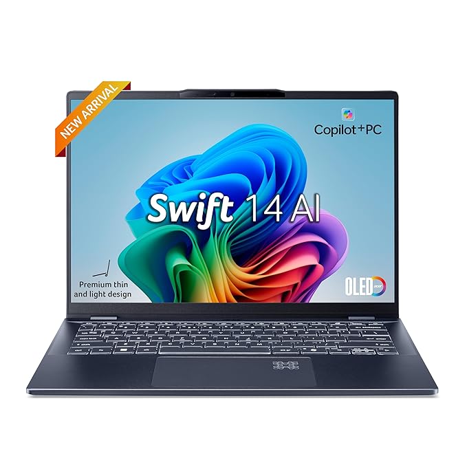 Acer Swift 14 AI SF14-51 Intel Core Ultra 7-256V 16GB LPDDR5X 1TB SSD 14" OLED Intel Arc Graphics Win 11 + MSO Steam Blue