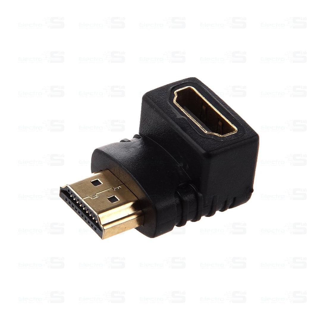 HDMI L Shape Male to Female Adapter